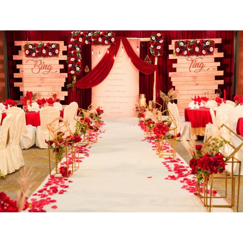 Coral And Burlap Wedding Decorations