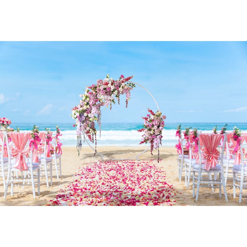 Sunset Beach Wedding Decorations