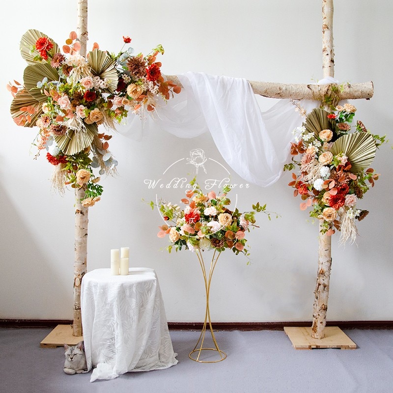 Flower Set Up For Wedding