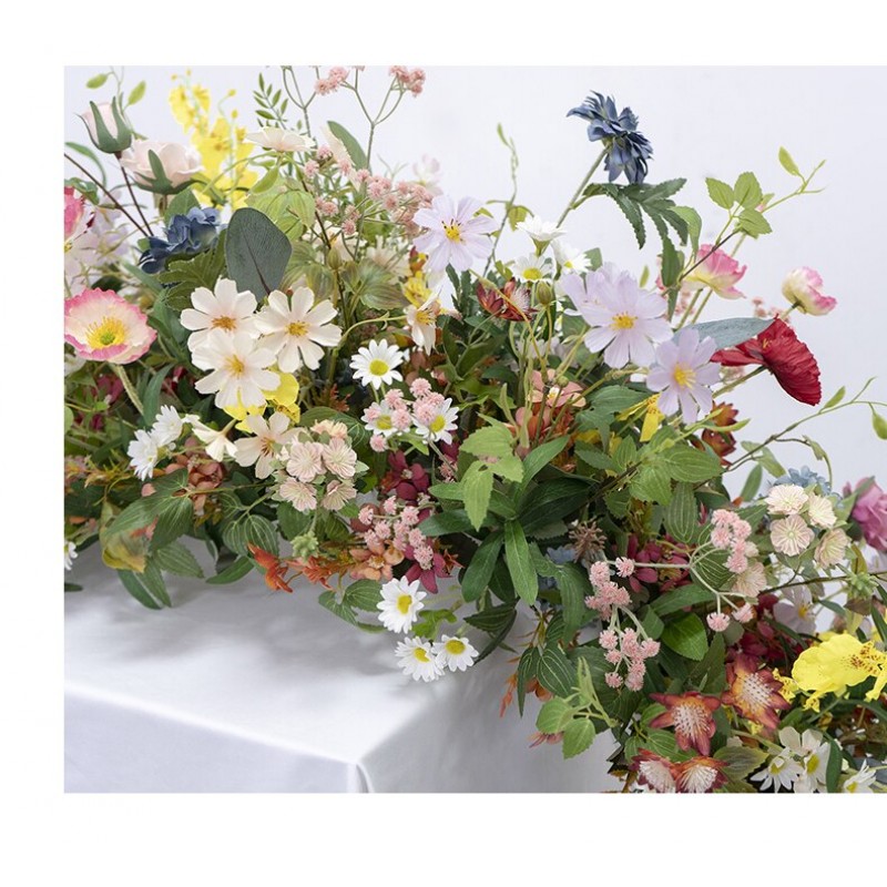 Mason Jar Table Flowers