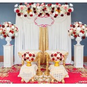 Geometric Wedding Table Decor