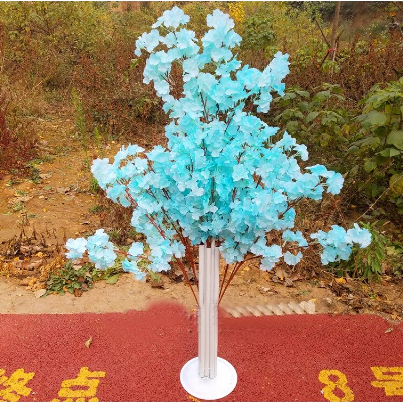 Mint Blue Artificial Flowers
