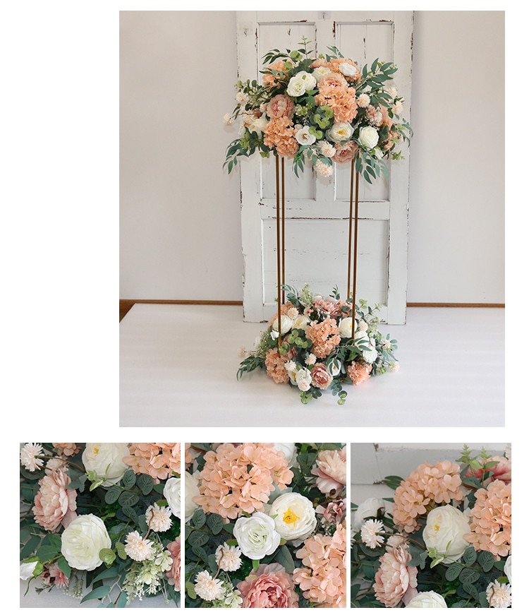 wedding flowers for bride and groom table8