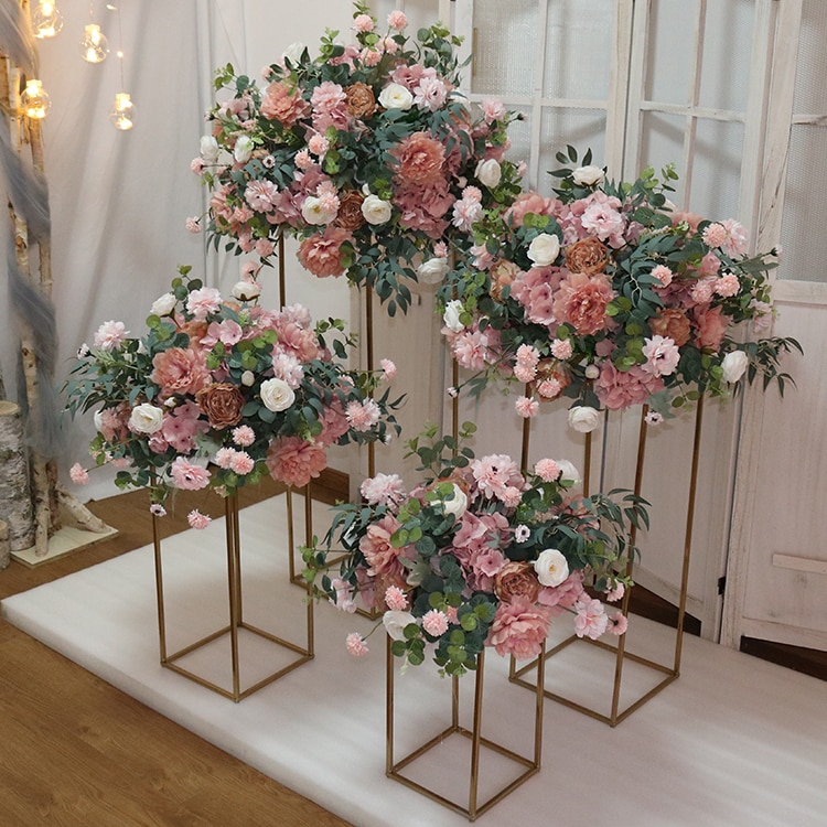 navy artificial wedding flowers1