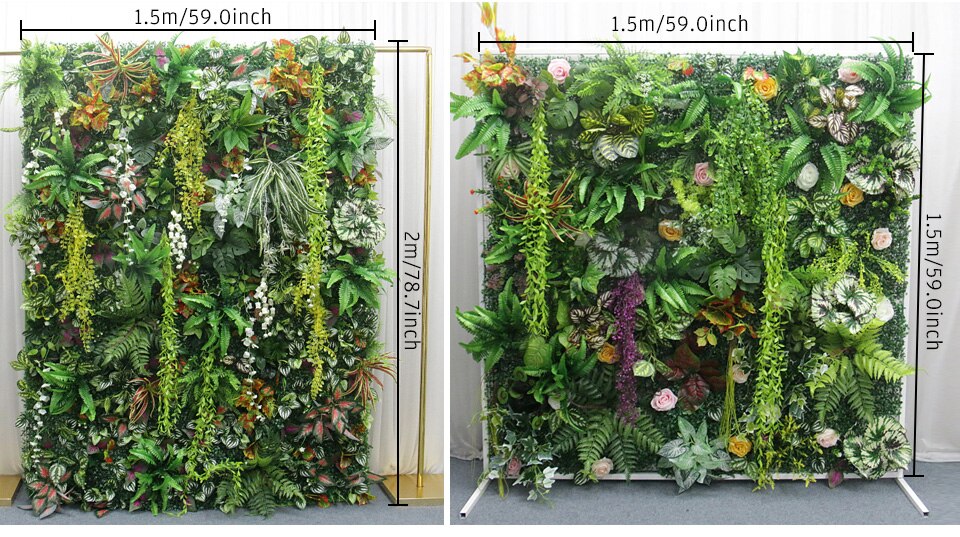 Techniques for shaping and arranging artificial plant components