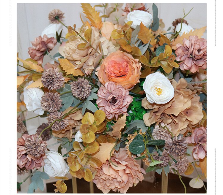 navy artificial wedding flowers10