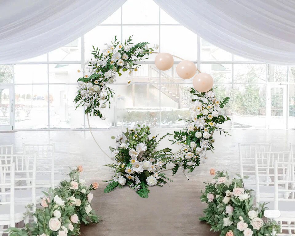 Create a wedding venue and decorate it accordingly.