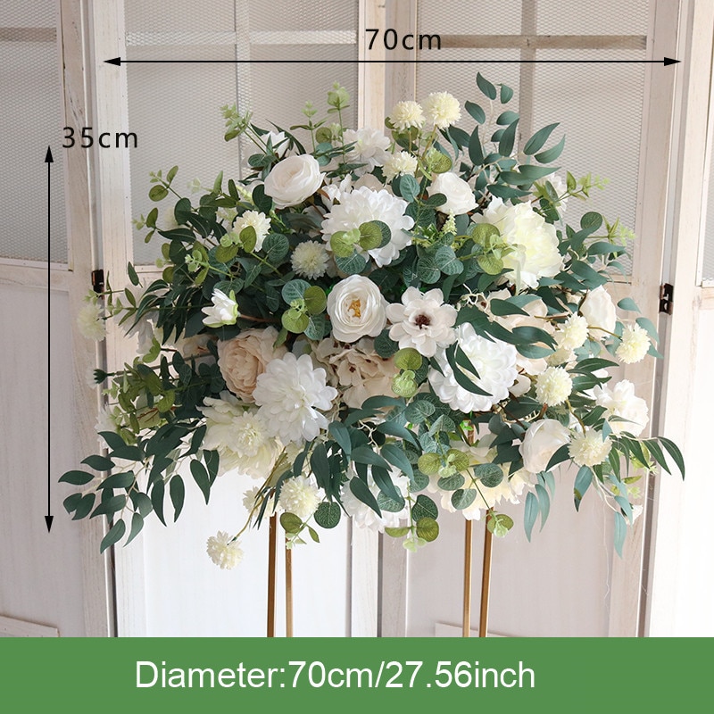 Techniques for arranging artificial wedding bouquets