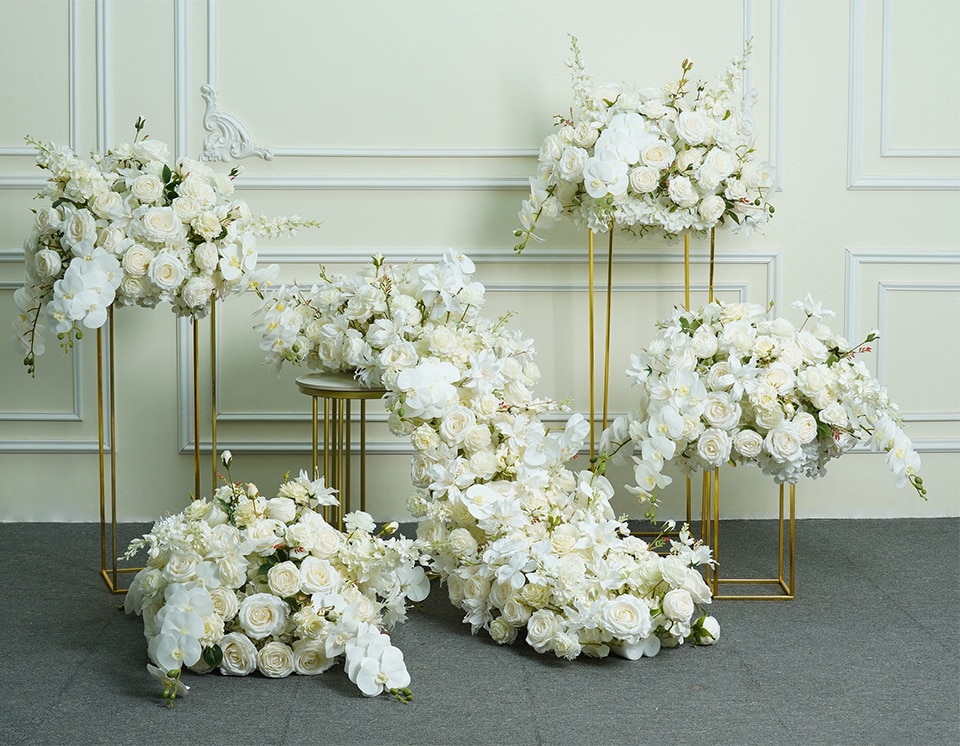 Factors influencing the ideal height of a tall centerpiece.