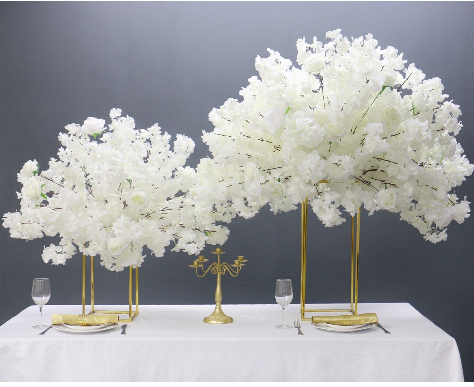 white cherry blossom artificial flowers8