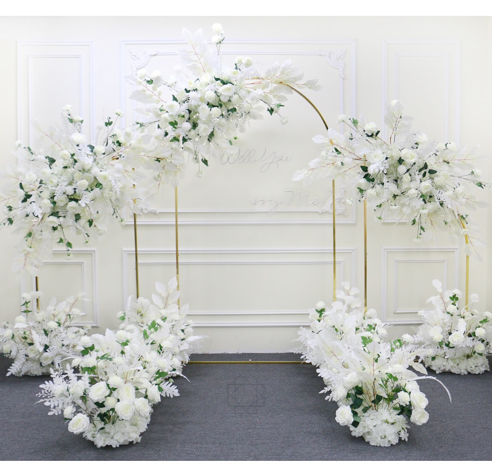 minimalistic gothic flower arrangements