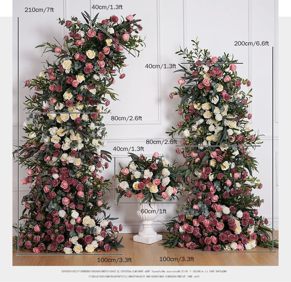 baby pink and white wedding decor1