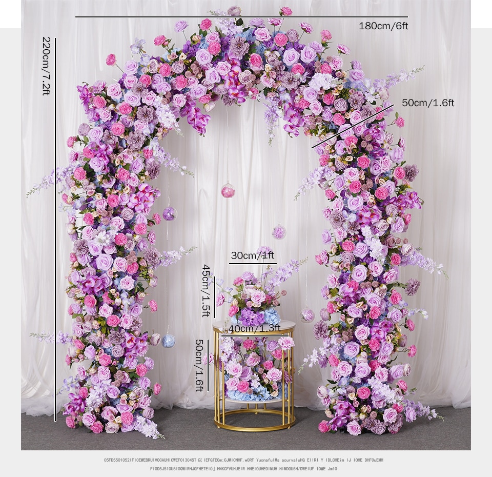 open air photo booth flower wall1