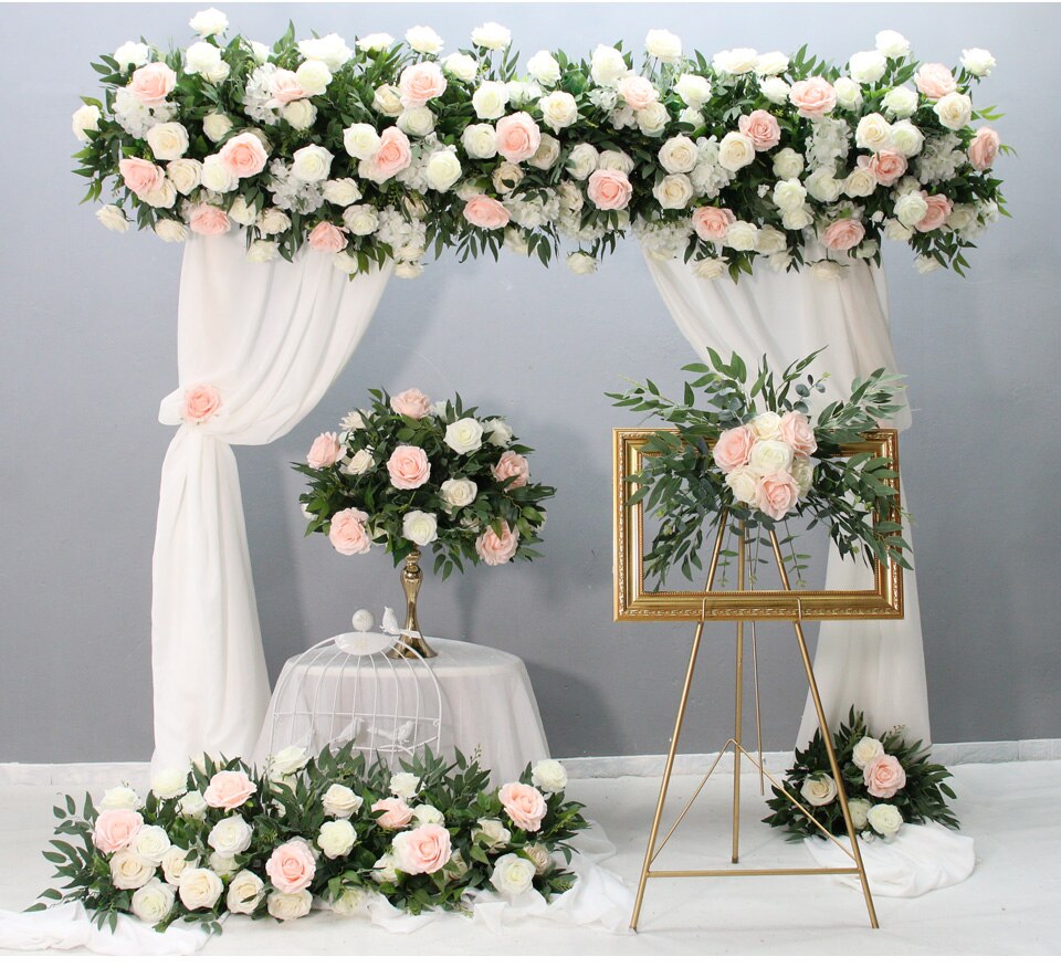 silk wedding flower sets1