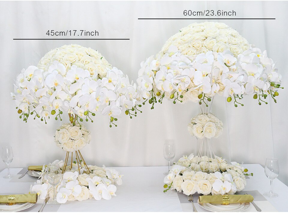 Securing artificial flowers to the ceiling safely