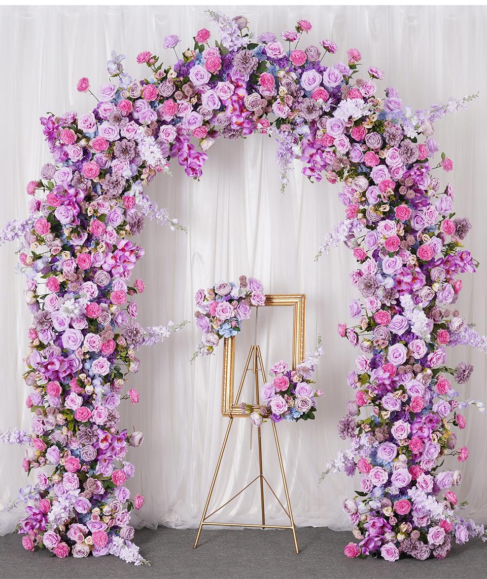 open air photo booth flower wall7