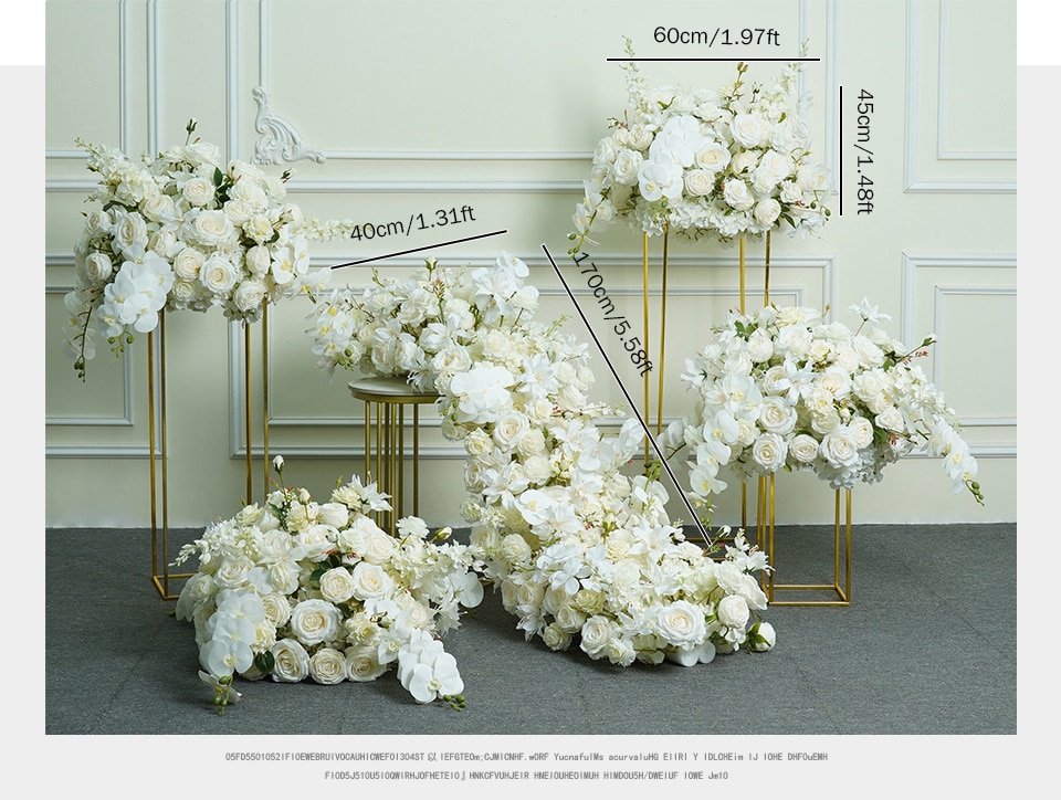 Cultural variations in the perception of a tall centerpiece.