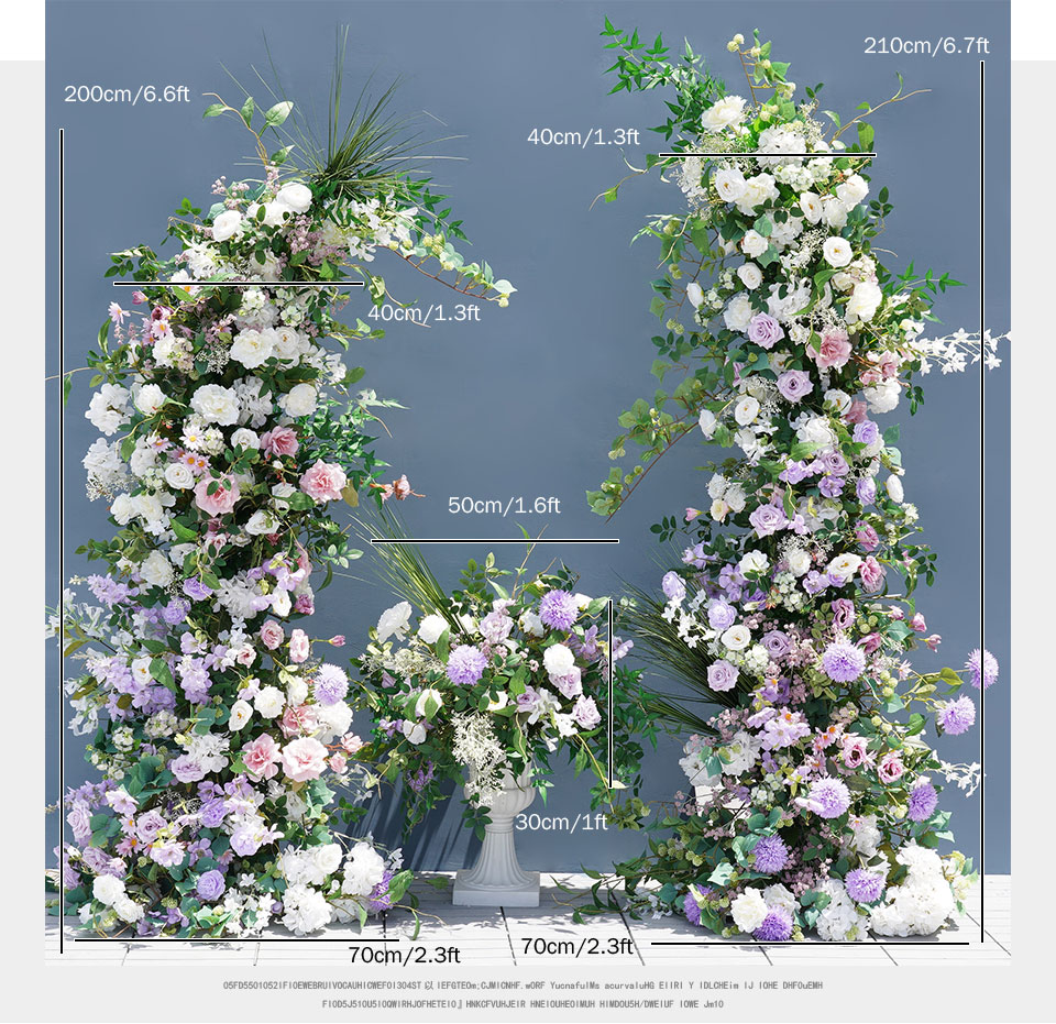 Constructing a Sturdy Round Arch for Wedding Events