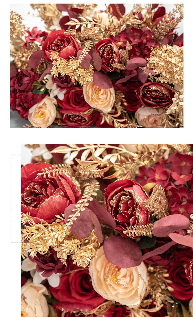all red flower arrangements4