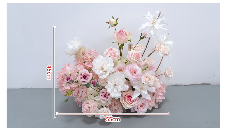 Techniques for arranging silk flowers in a natural and lifelike manner